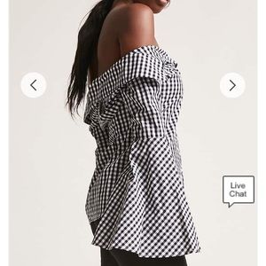 Off the shoulder/bell sleeve top